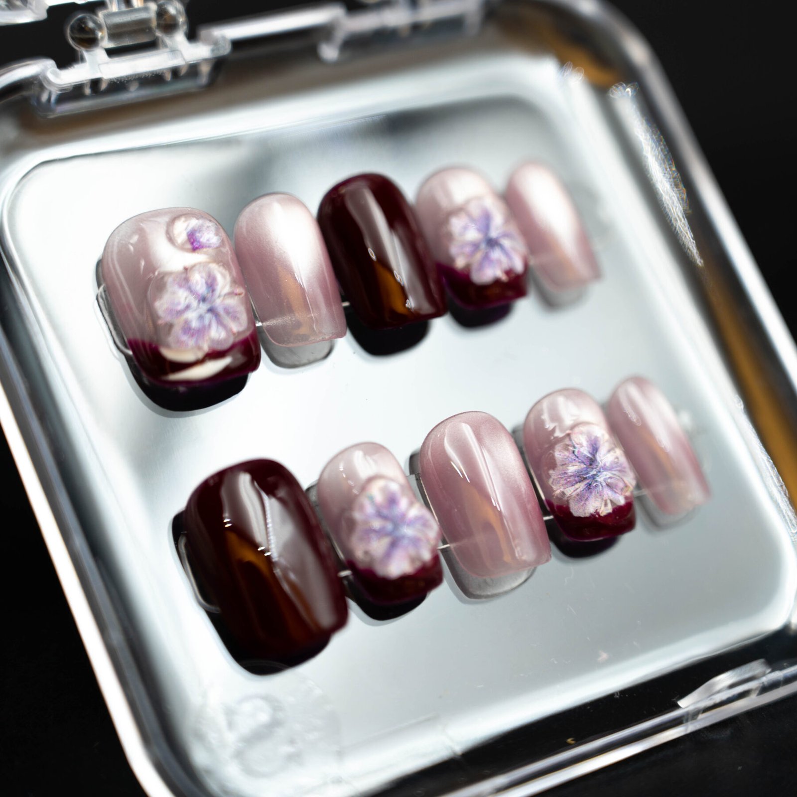 VIOLET ET ROSE MAGENTA